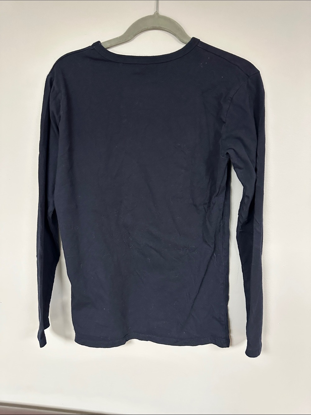 {1989 Place} Boys Long Sleeve Navy Tee XXL. 16
